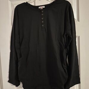 Long Sleeve Maternity Tee